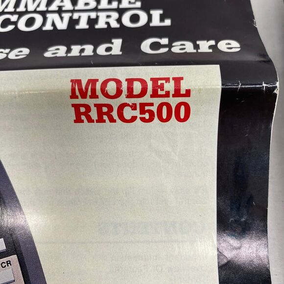 Vintage GE General Electric Programmable Remote RRC500 Control Central 3 - Picture 5 of 10